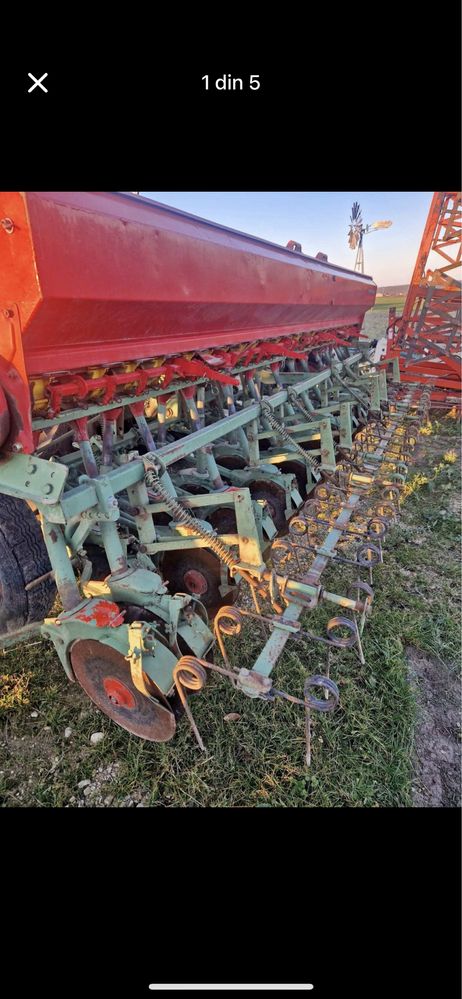 Semanatoare Nodet Kuhn paioase pe disc 4 m