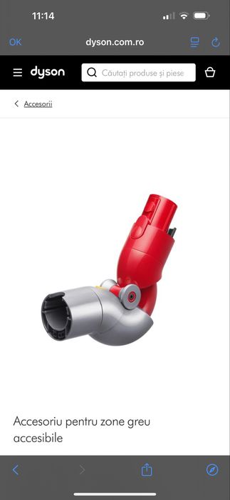 Accesoriu pentru zone greu accesibile Dyson