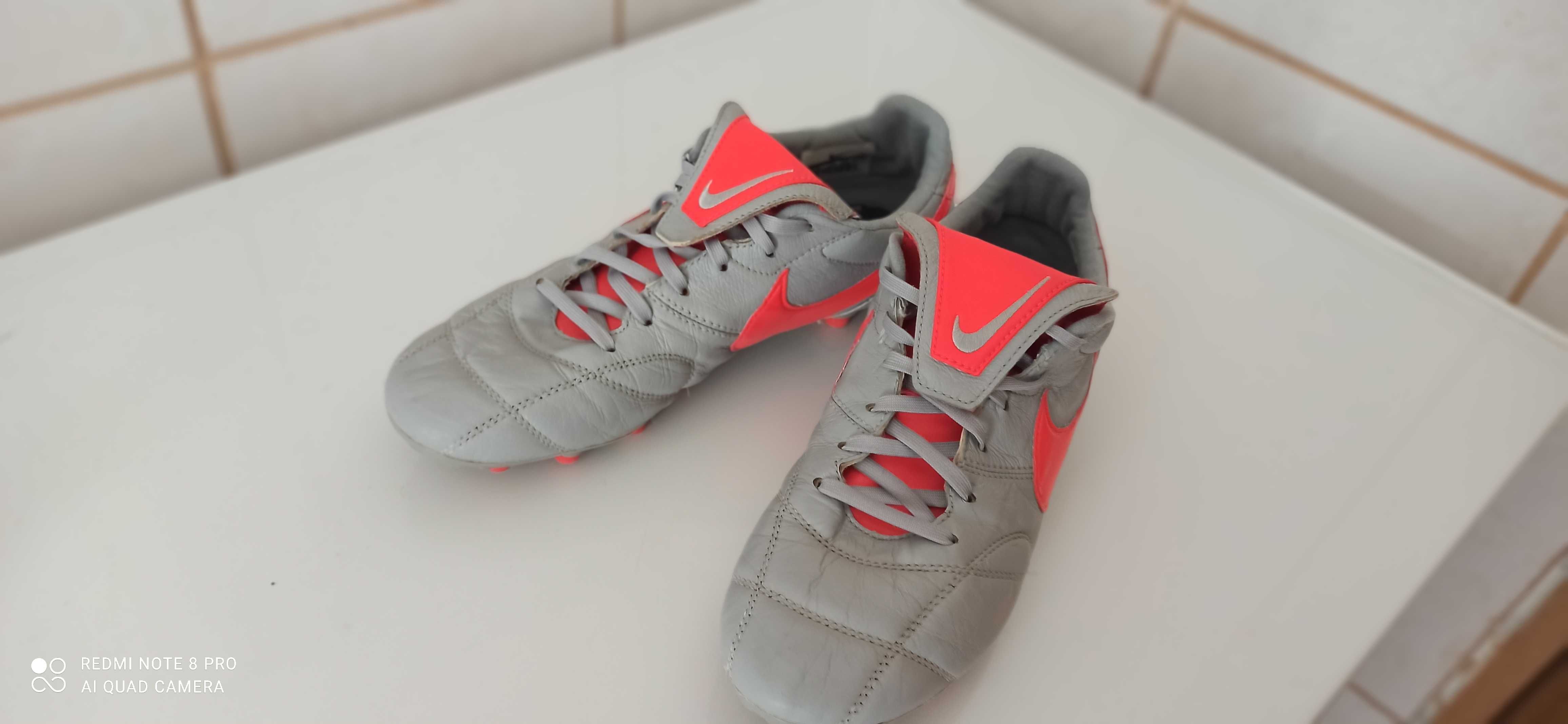 Ghete de fotbal Nike Premier II (Wolf Grey/Light Crimson) 42,5