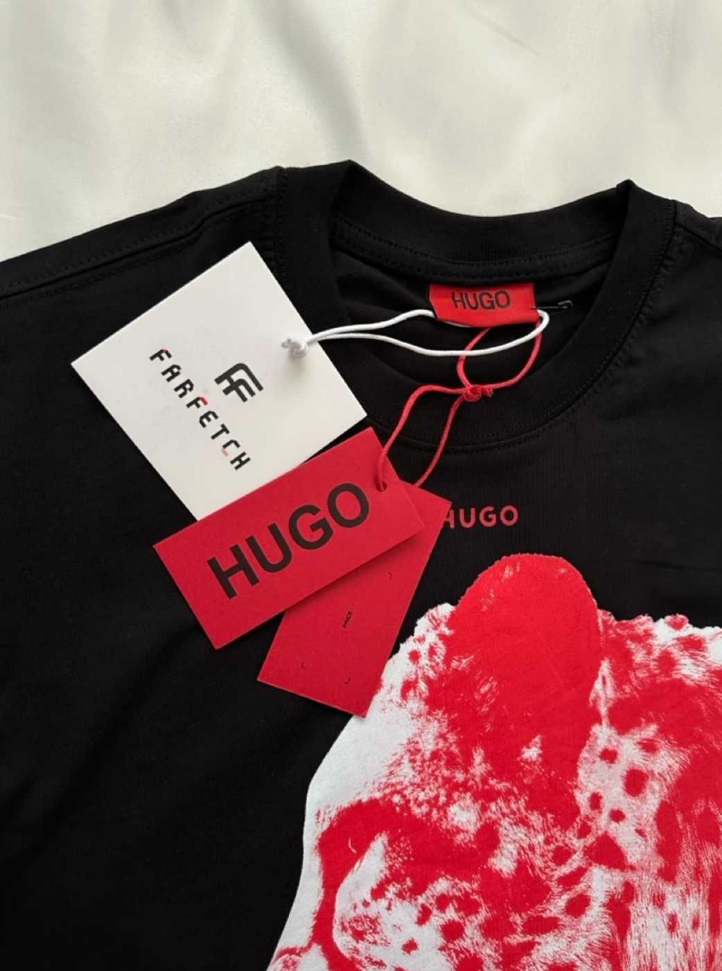 Мъжка тениска hugo boss , тениски хуго босс