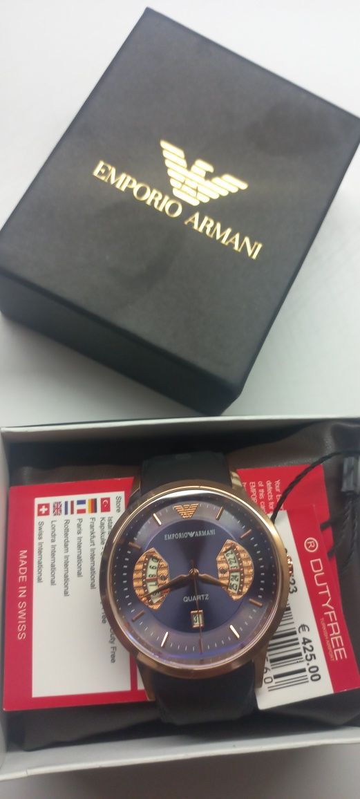 Стилен мъжки ОРИГИНАЛЕН часовник Emporio Armani