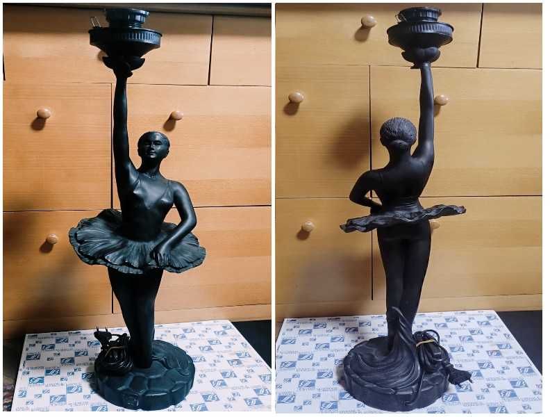 Statueta balerină, tip veioză