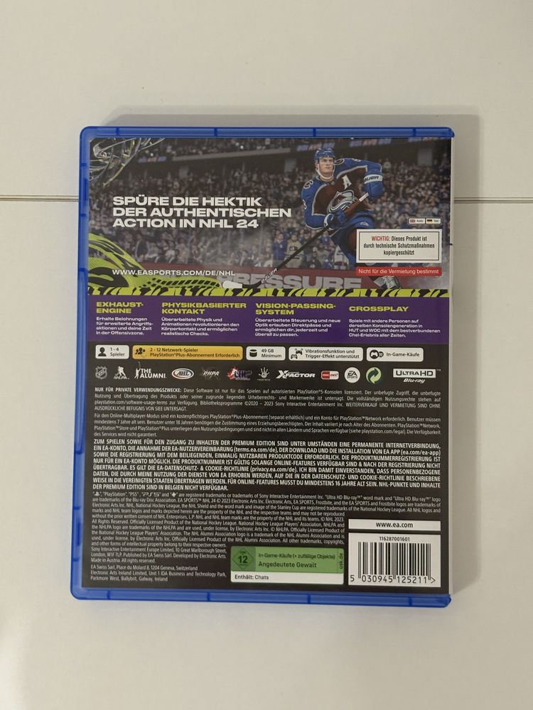 Продается диск NHL24