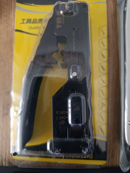 Обжимник RG 45 cat 5,6,7