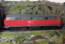 Locomotiva Piko BR218 DB trenulet electric scara HO