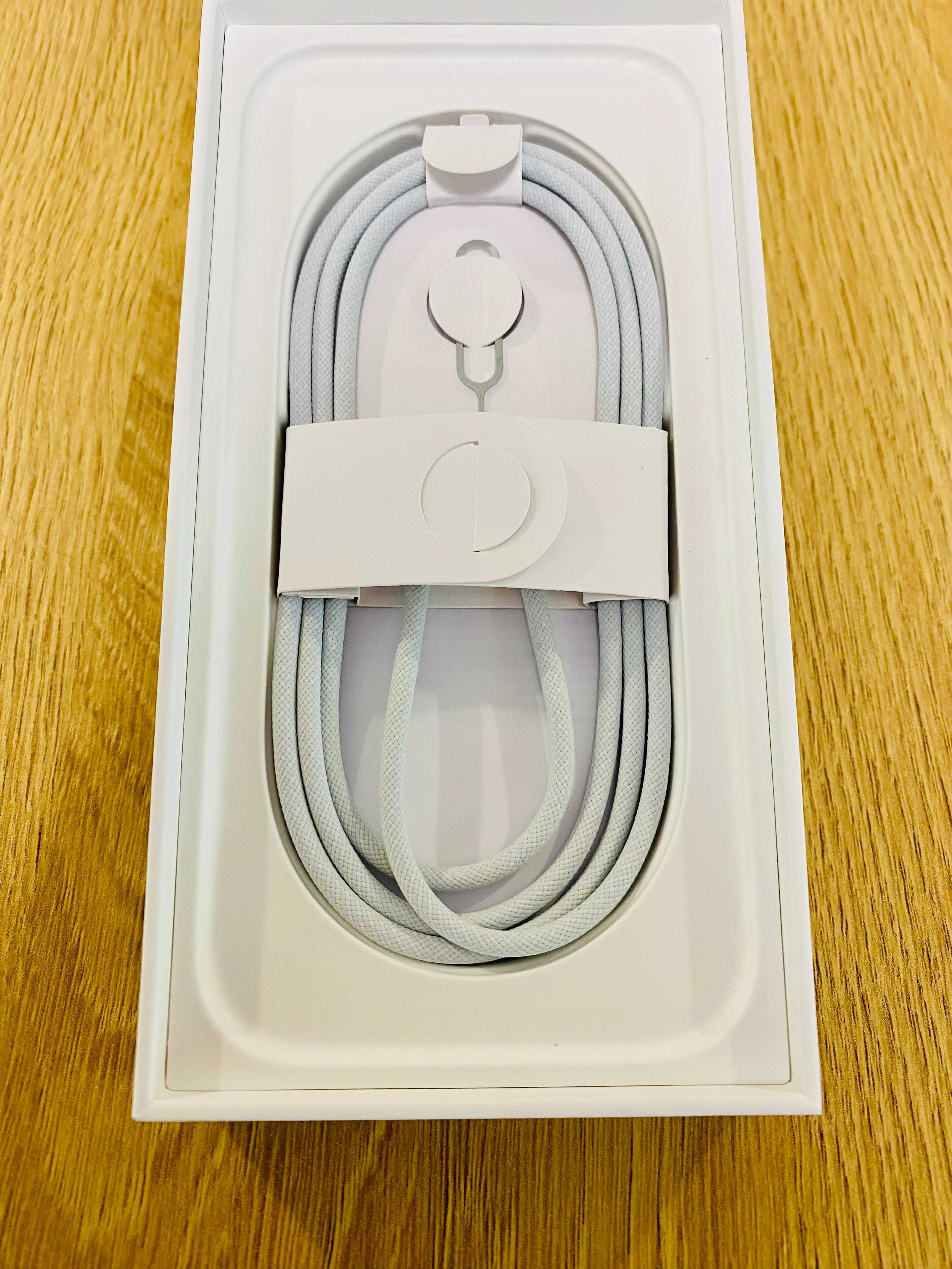 НОВ !!! Apple iPhone 16 Pro, 128GB, 5G, White Titanium, 100%