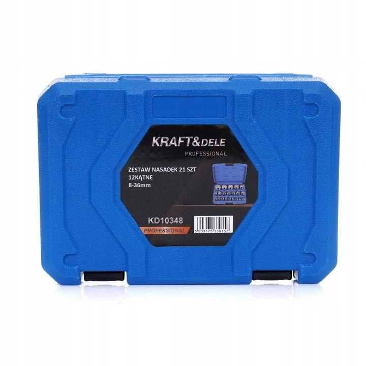 Trusa chei tubulare 8-36mm universale 21 piese cu colturi (KD10348)
