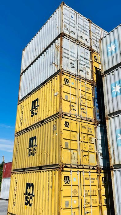 Containere maritime SH galben 2017 8/10 Izvorani