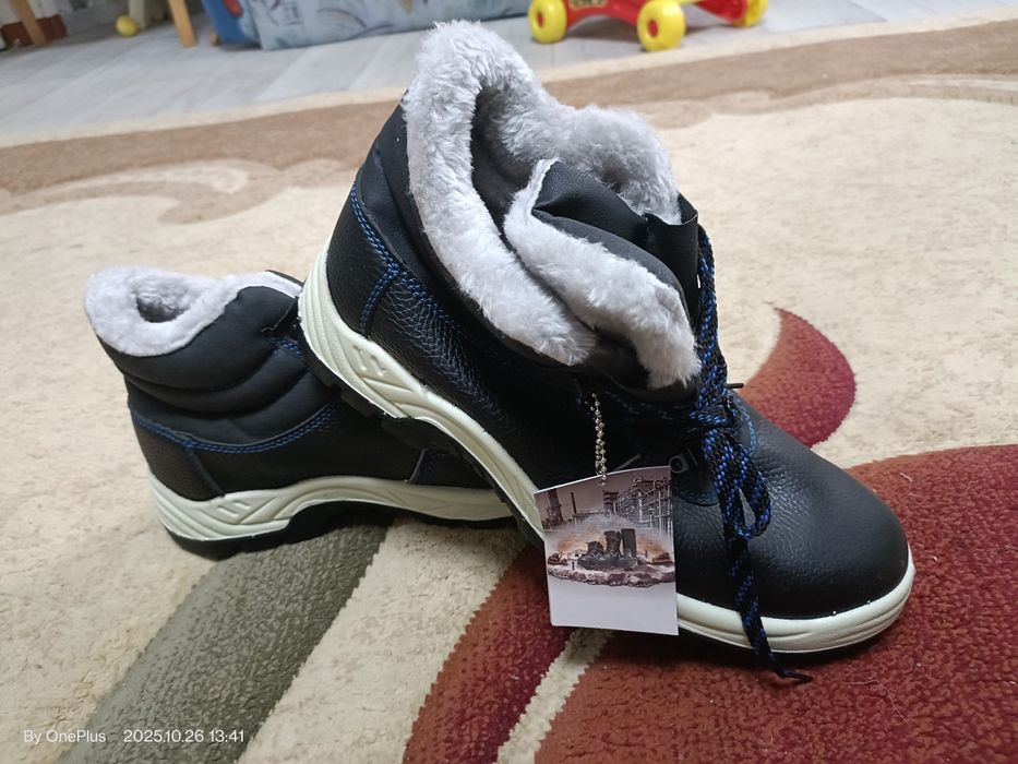 Спец обувь зимняя  45р. Рабочие ботинки зимние