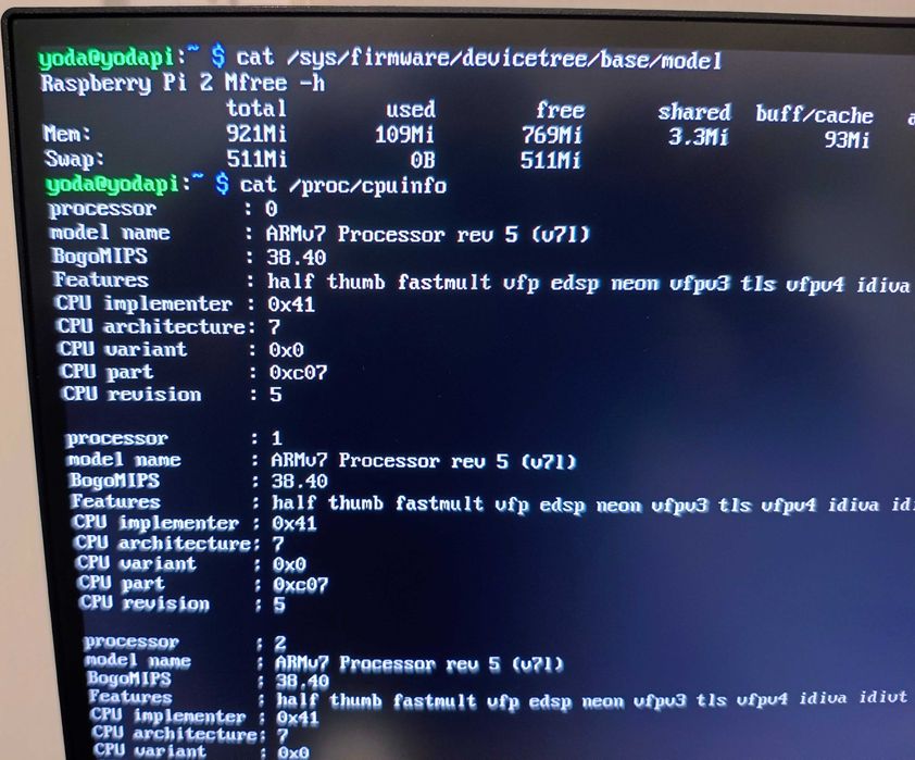 placa de dezvoltare Raspberry Pi 2 Model B V1.1