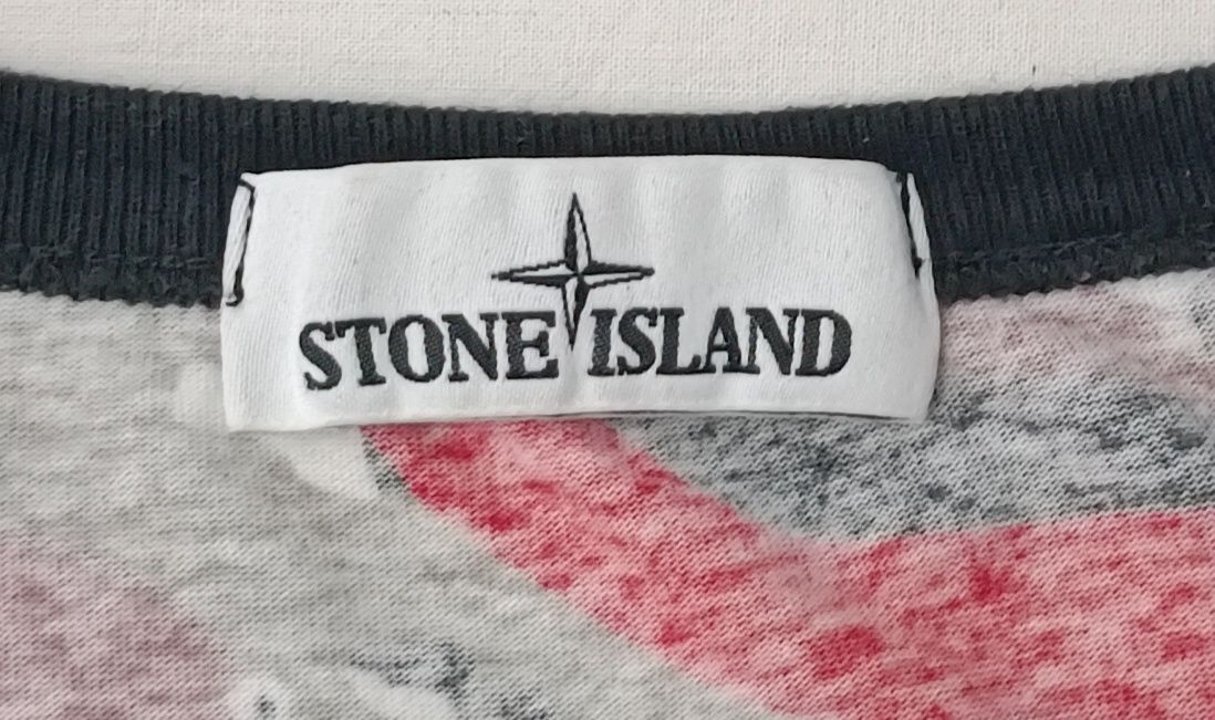 Stone Island Camouflage T-Shirt оригинална тениска M памучна фланелка