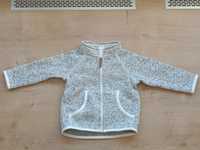 Bluza fleece iarna H&M mărime 74 (6-9luni)