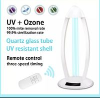 Lampa UVC Bactericida 38W, Temporizator,Telecomandă,40 MP,Portabila