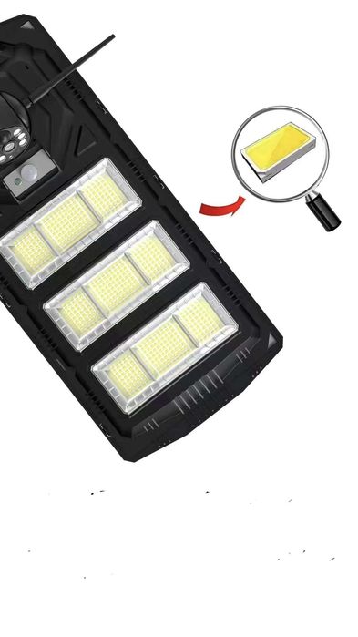 Camera Supraveghere/Lampa Solară 4G cu SIM, Panou Solar, Wireless