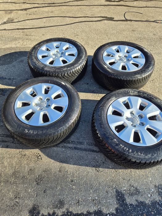 Jante cu anvelope Audi A6 - R16 originale