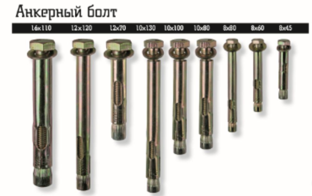 Анкерные болт/anker bolt