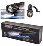 Lanterna 3 in 1 cu laser ,electrosoc,acumulator carcasa din aluminiu