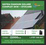 Sistem Fotovoltaic 5kW cu Stocare 5kw/h+ Montaj + Dosar Prosumator