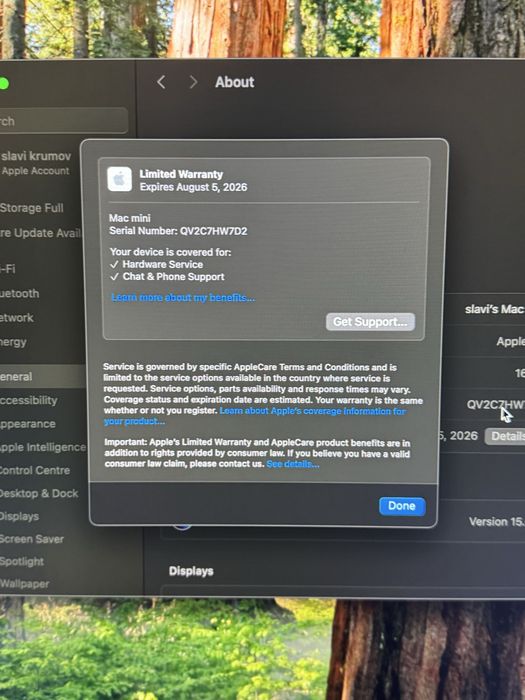 Mac mini M4 16 Ram 512 gb