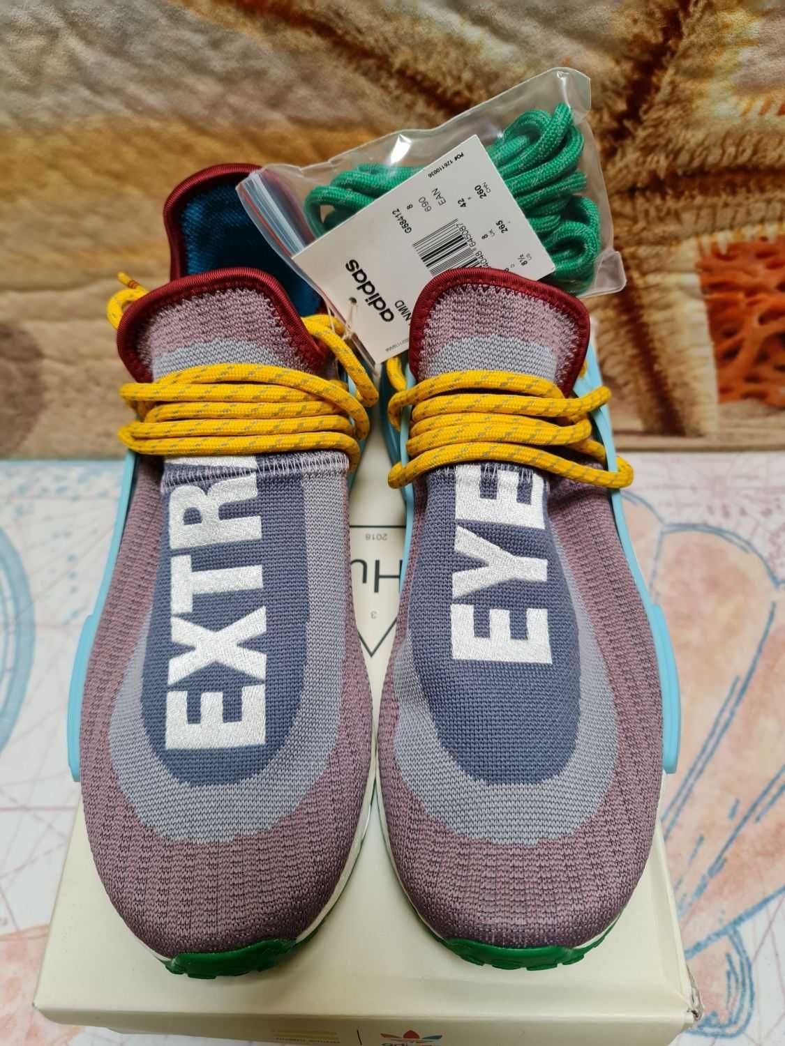 Оригинални маратонки *ADIDAS NMD PHARRELL WILLIAMS HM * EU 40 2/3