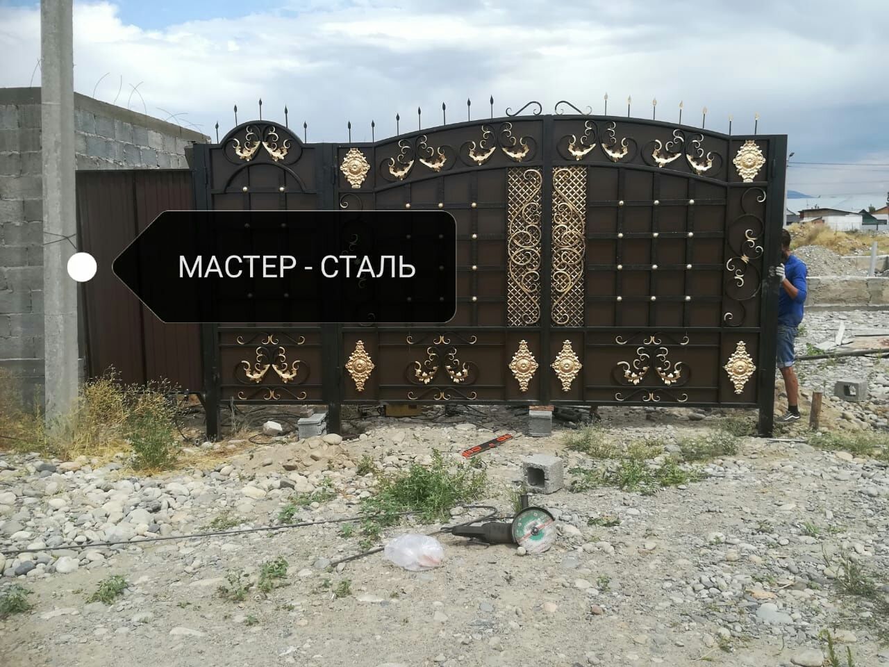 Ворота в Талдыкоргане