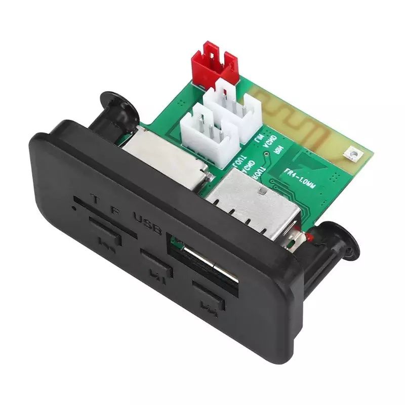 Мp3 плеър Kebidu 5V-12Vмодул за вграждане с Fm, TF card, USB