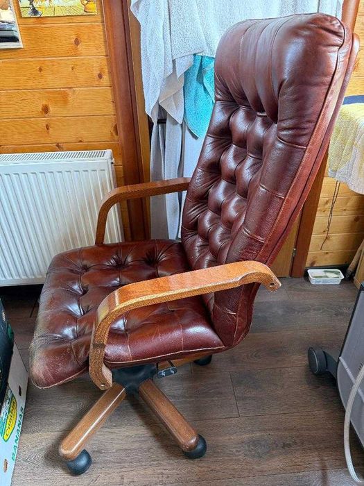 Vand scaun de birou Chesterfield