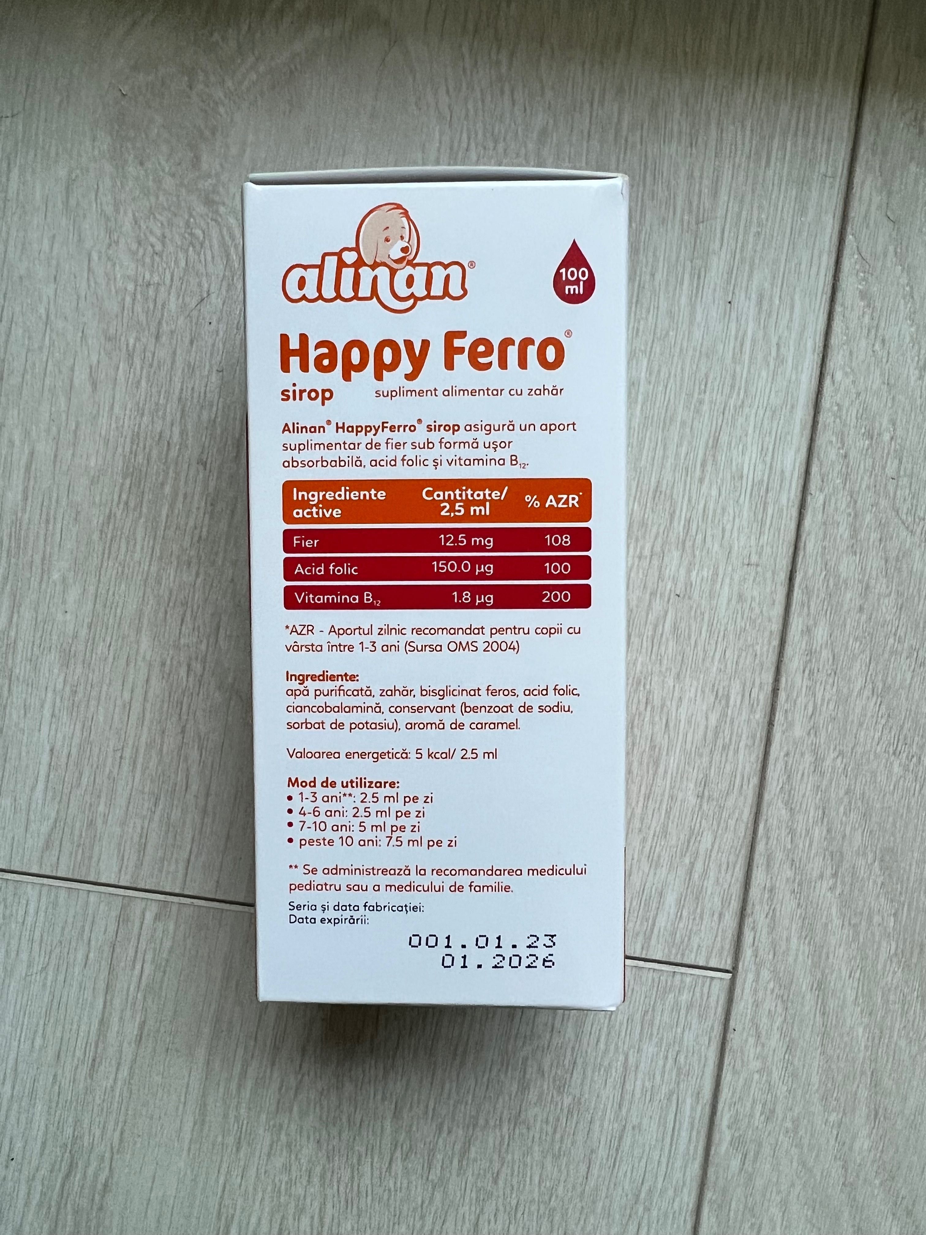Happy ferro sirop