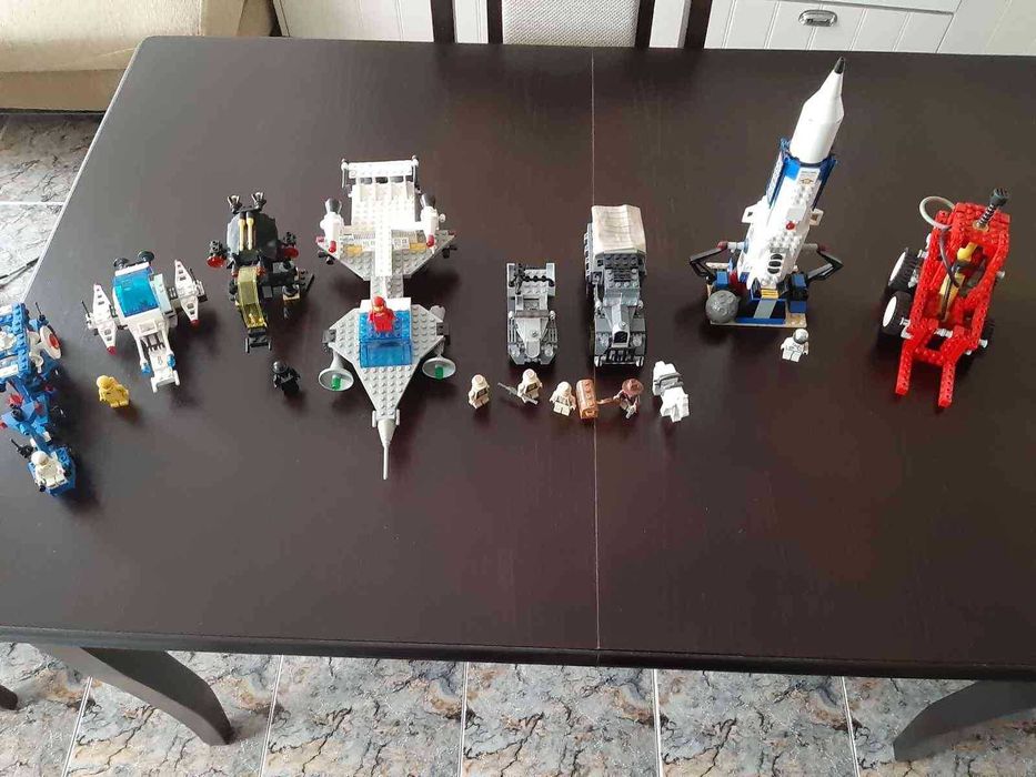Lego Space, indiana jones, technic