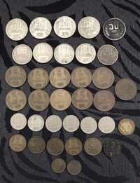Български монети 32 бр. от 1974 г