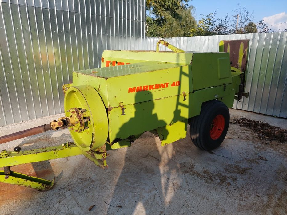 Presa de balotat balotiera claas markant 40