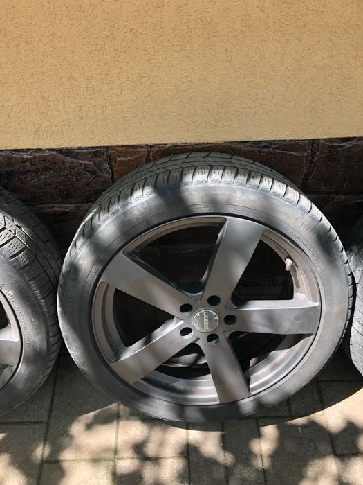 Jante DEZENT si Anvelope iarna M+S Continental VW Tiguan 235 45 R19