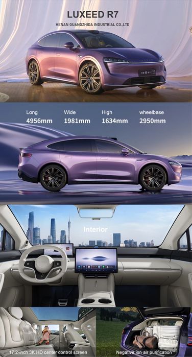 Luxeed R7 от Terra Auto CIP tashkent в короткие сроки быстро надежно