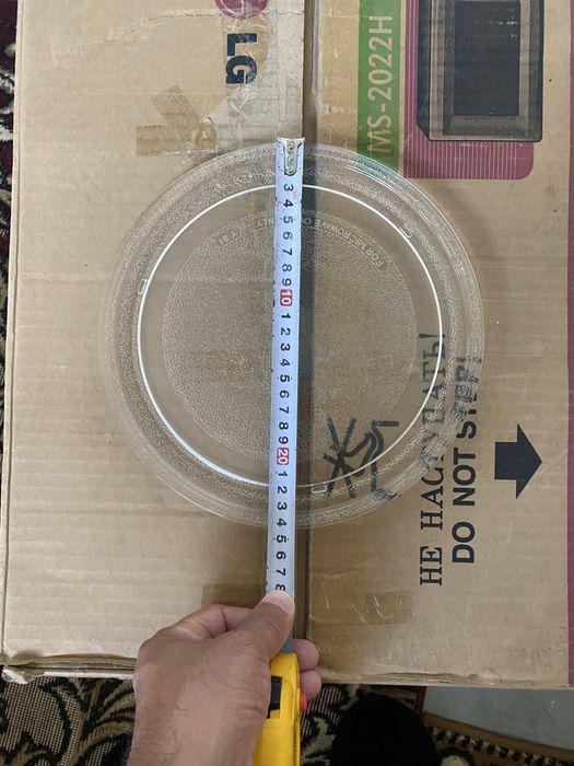 Shiyshasi Микровалновка пасудаси тарелкаси лагани mikrovalnovki oynasi