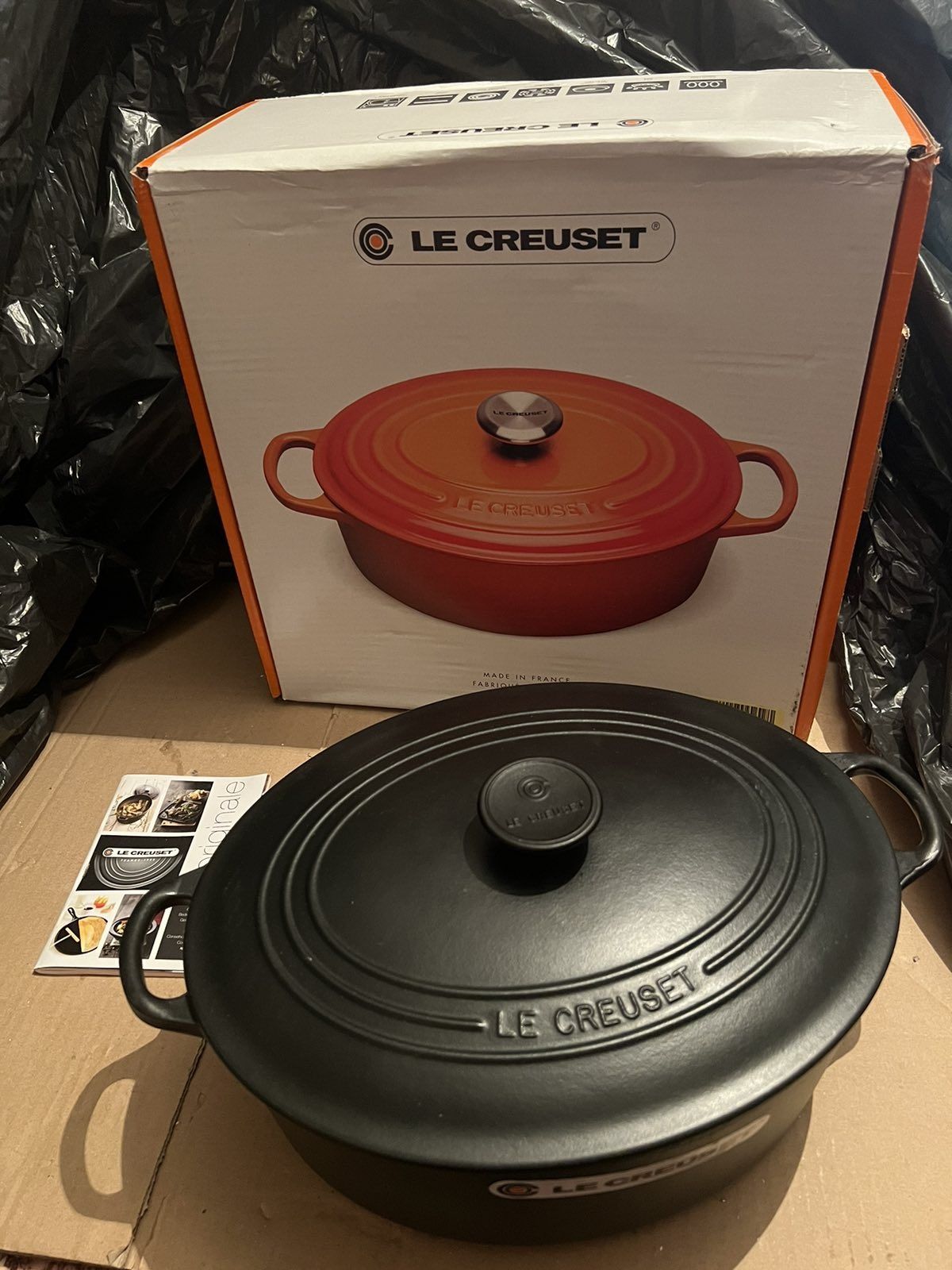 Le Creuset - oval casserole oven / 31 cm цвят: Черен Мат