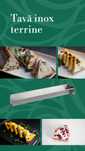 Tava inox terrine 50 cm, Calitatea premium KYRAN STEEL, Triunghi