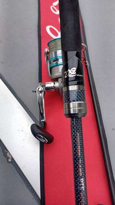 Xzoga Phantom с макара Daiwa procaster 2500A