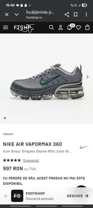 Papuci Nike originali