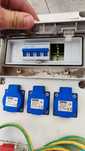 tablou electric exterior/organizare santier