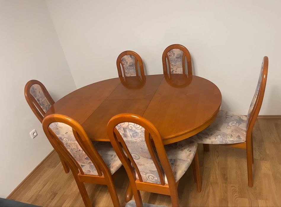 Set sufragerie,masă +6 scaune