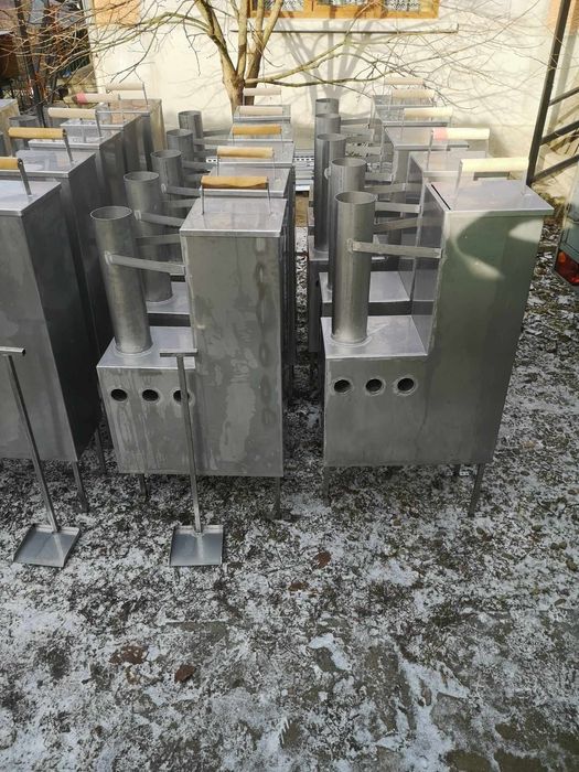 Soba inox pentru ciubar