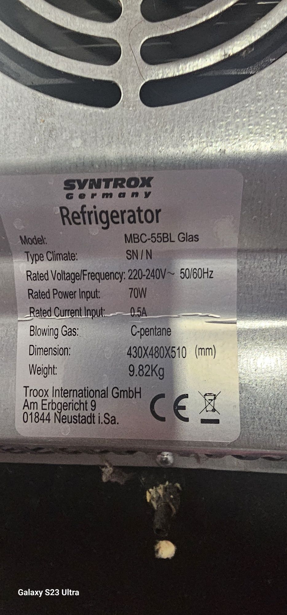 Мини хладилниче SYNTROX  Germany