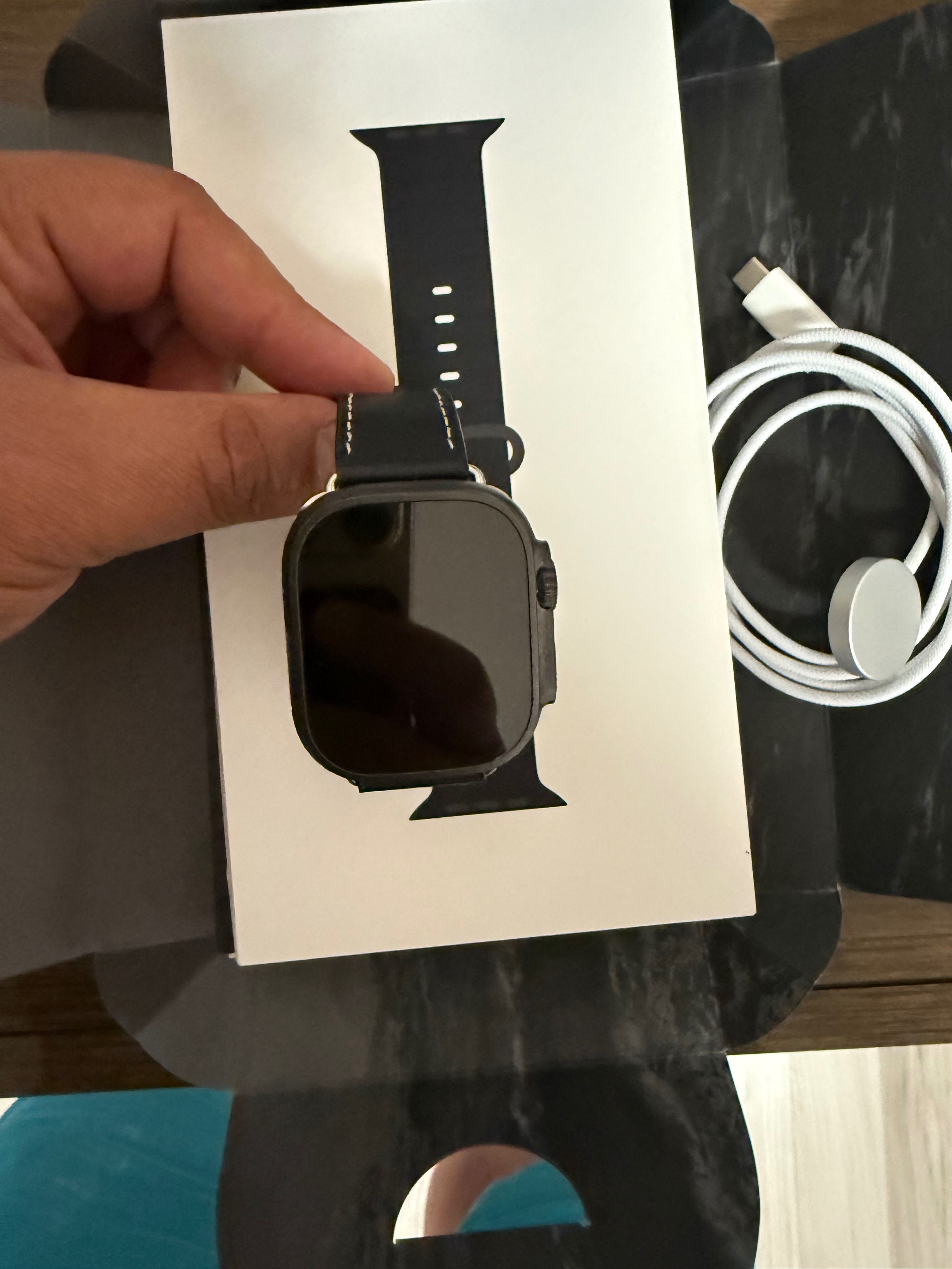 Apple Watch Ultra 2 49mm Black titan Ocean