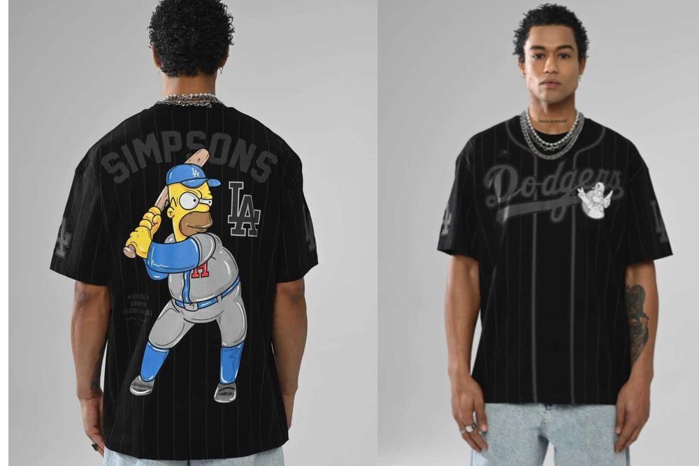 Тениска Oversize Simpsons, Nirvana / С-ХХЛ