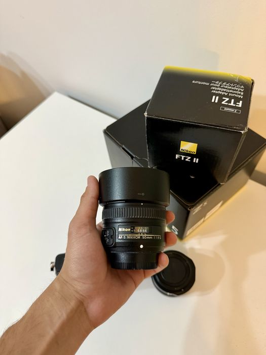 Vand Nikon z5 , Ftz ii , obiectiv 50 1.8 plus alte accesorii