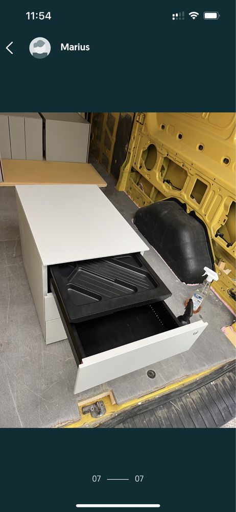 Rollbox metalic Steelcase 3+1 sertare
