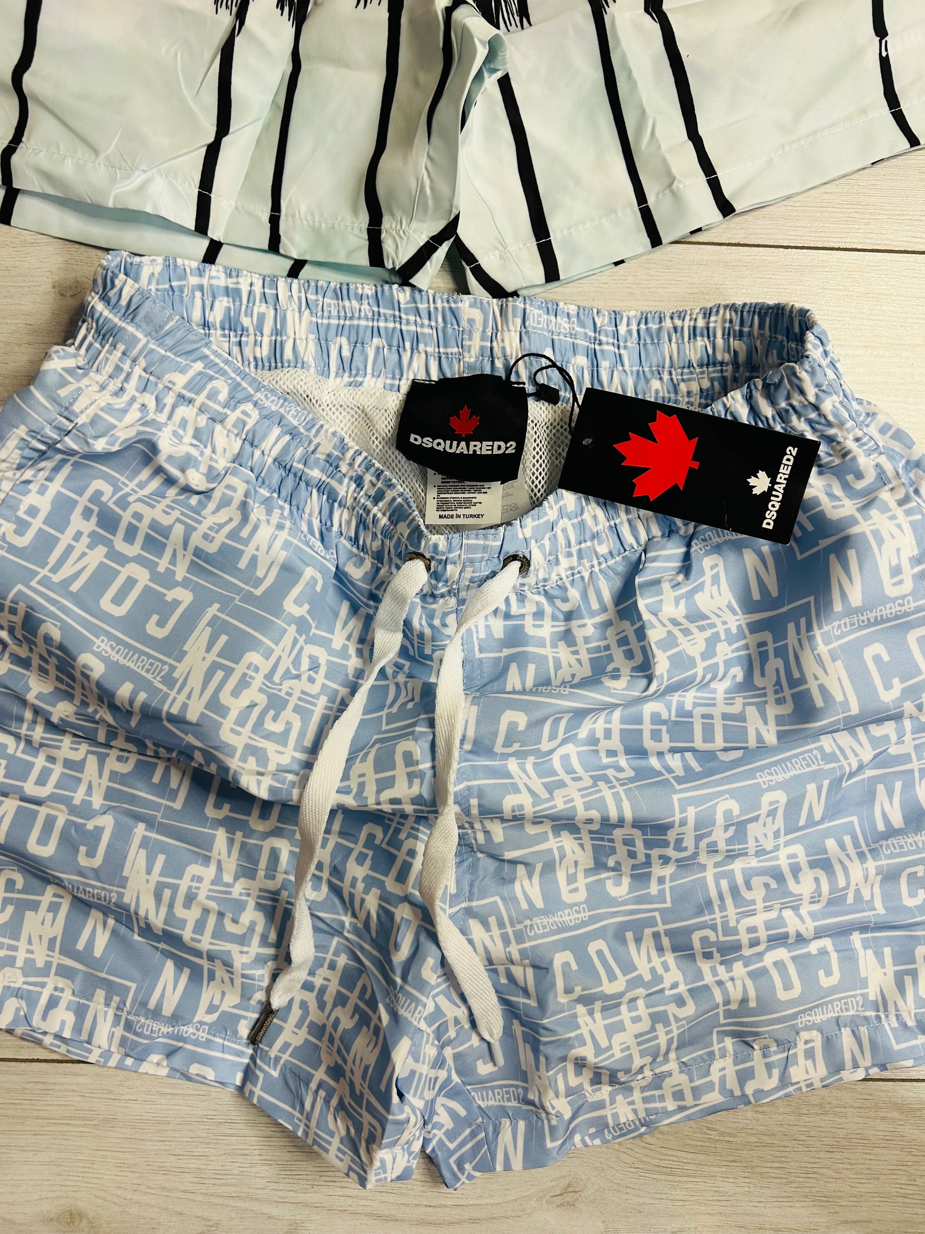 Pantaloni scurți plajă  dsquared2 Palm Angels  new collection 2025