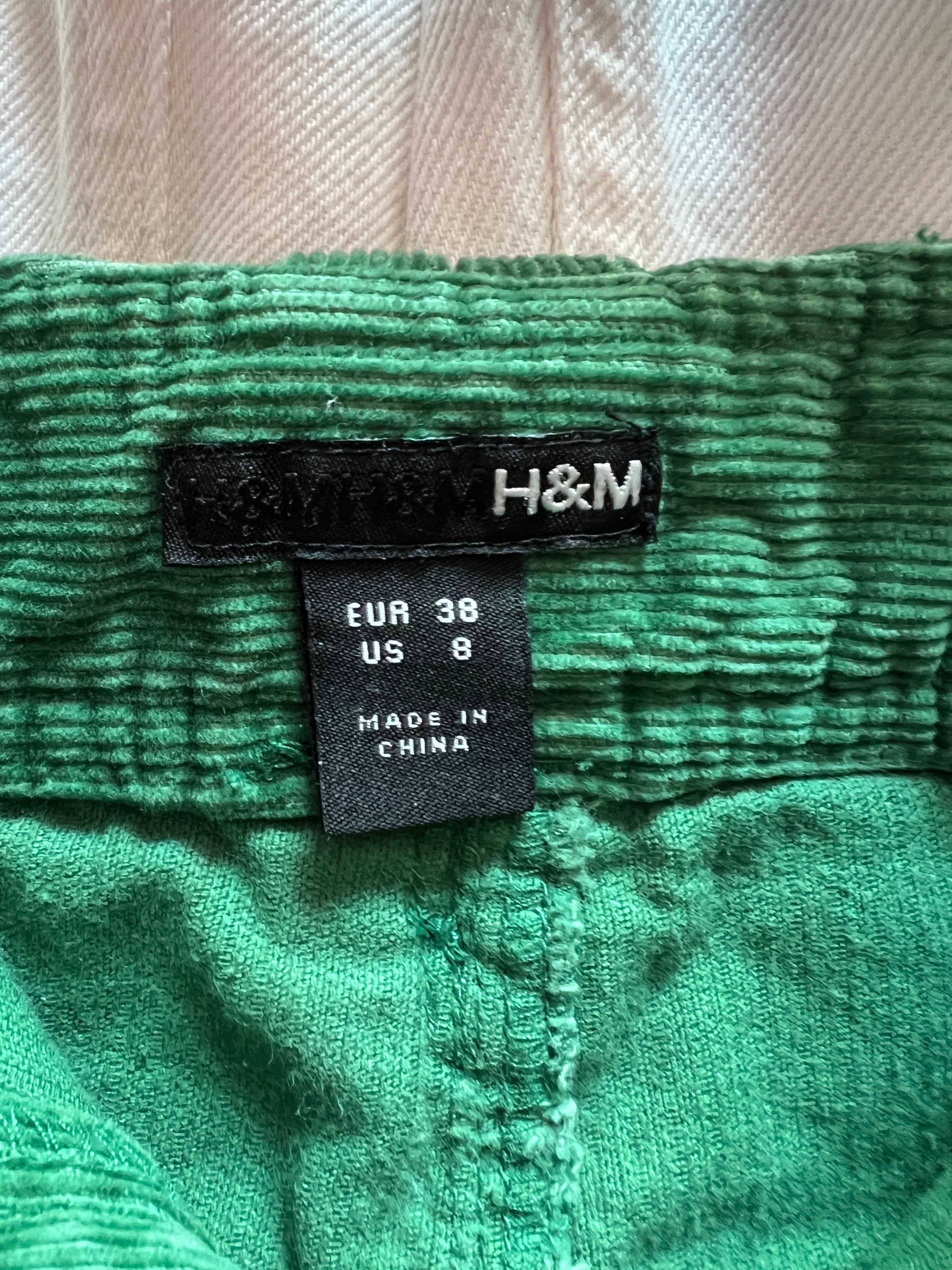 Пола размер 38. H&M Памук 100%.