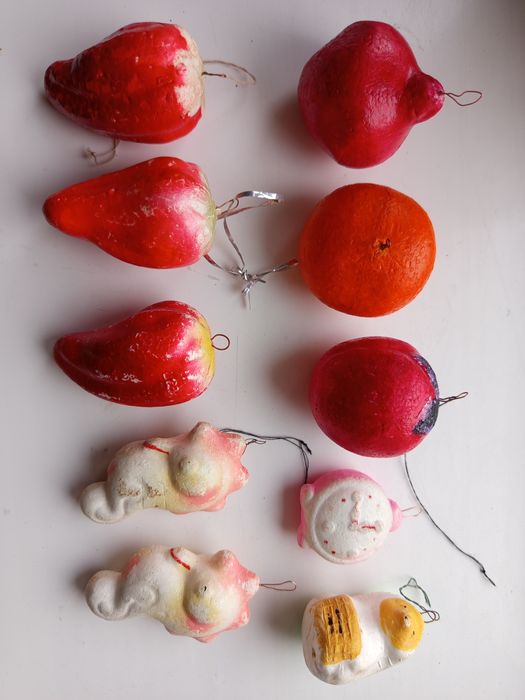 Продается советские и ГДР елочные игрушки шары и разные фигурки