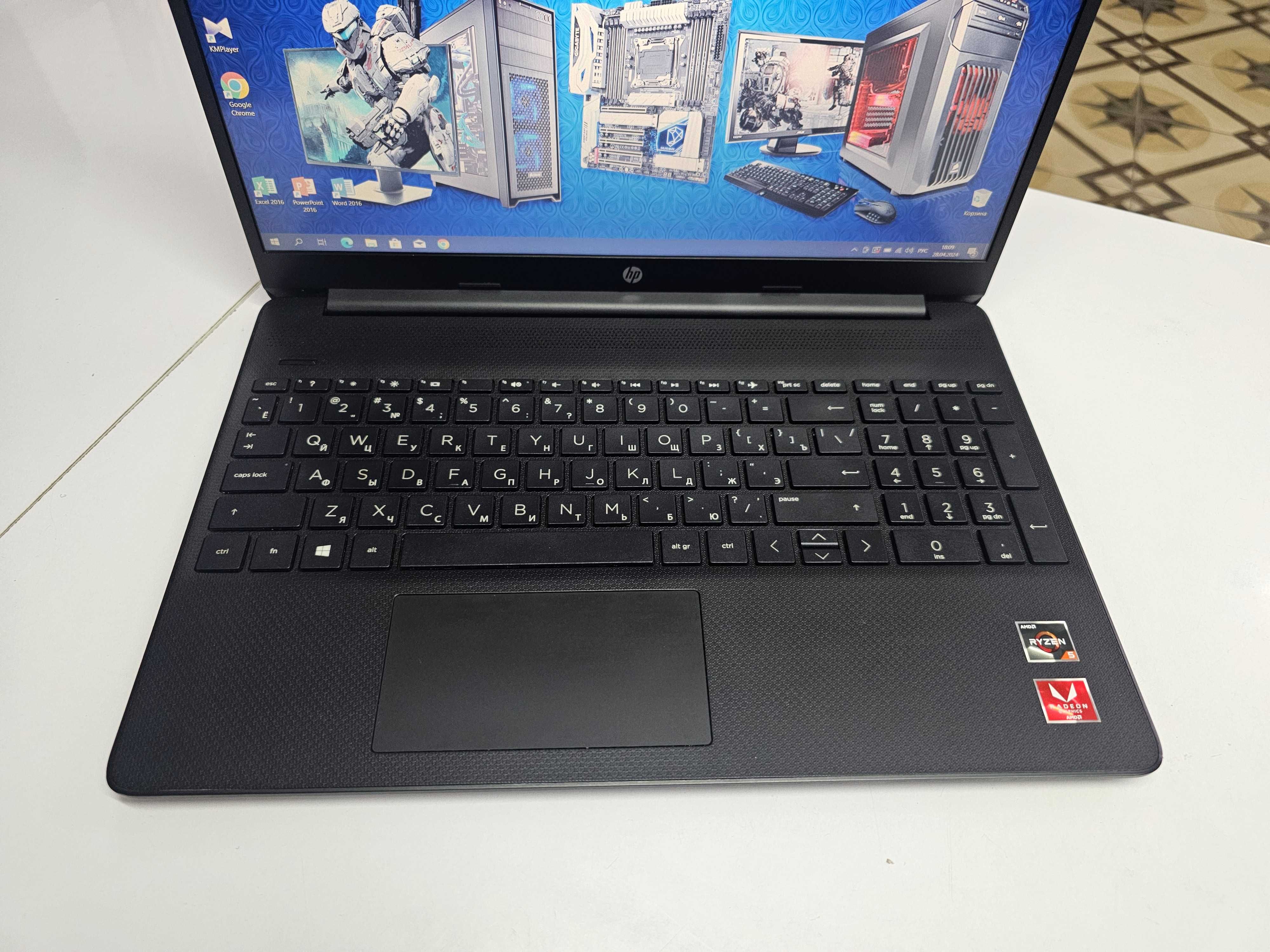 Ноутбук HP(15.6")Ryzen 5 3500U+SSD256Gb+Vega 8\"TERABYTE"